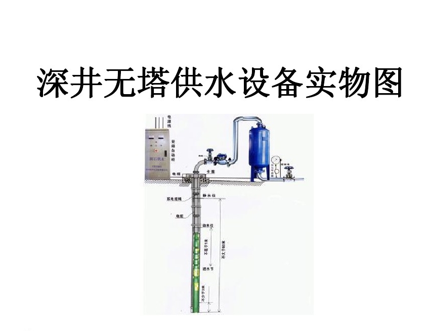 重庆潼南区井泵无塔式供水设备